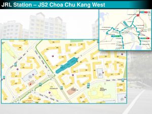 Choa Chu Kang West: JRL Station Diagram