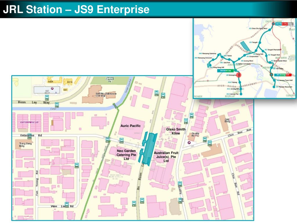 Enterprise: JRL Station Diagram | Land Transport Guru