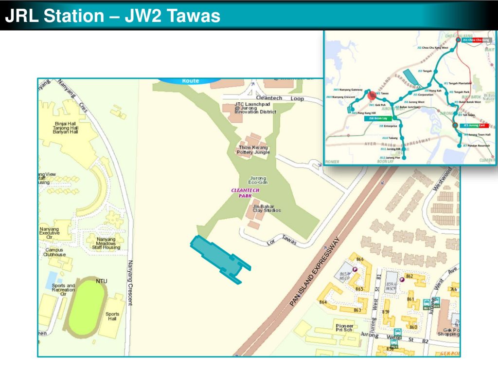 Tawas: JRL Station Diagram