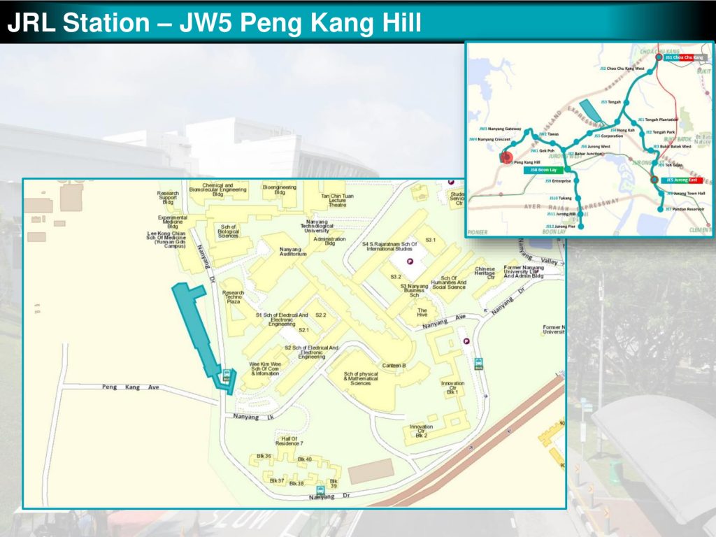 Peng Kang Hill: JRL Station Diagram