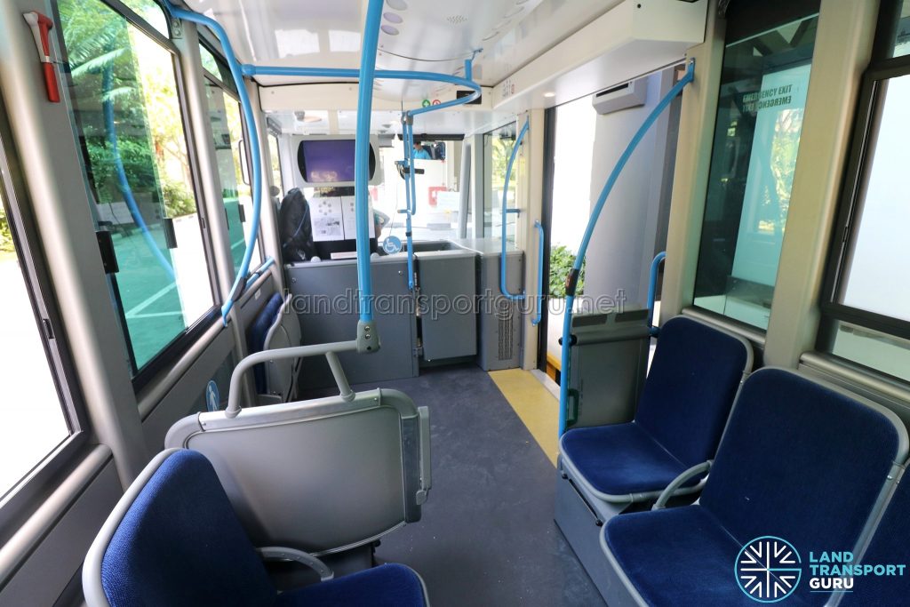 Bolloré Bluetram (PC6617B) - Interior (Back to Front)