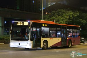 Service 858A - SMRT Buses Mercedes-Benz O530 Citaro (SG1045C)