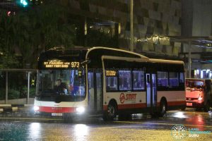 Service 973 - SMRT Buses MAN A22 (SMB324B)