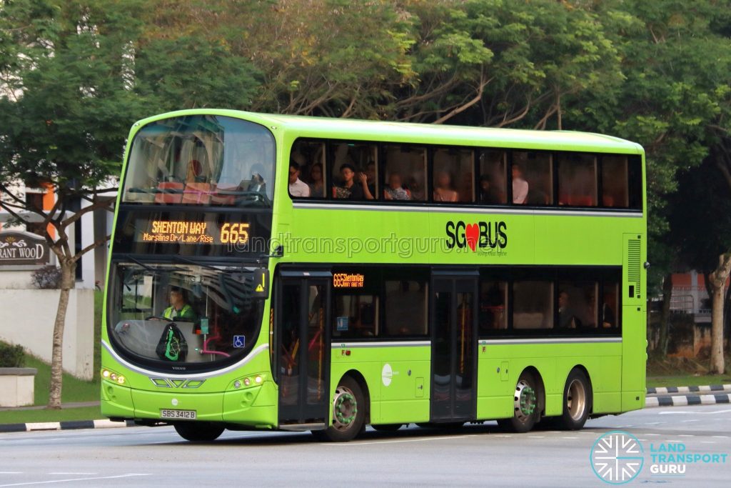 City Direct 665 - Tower Transit Volvo B9TL Wright (SBS3412B)