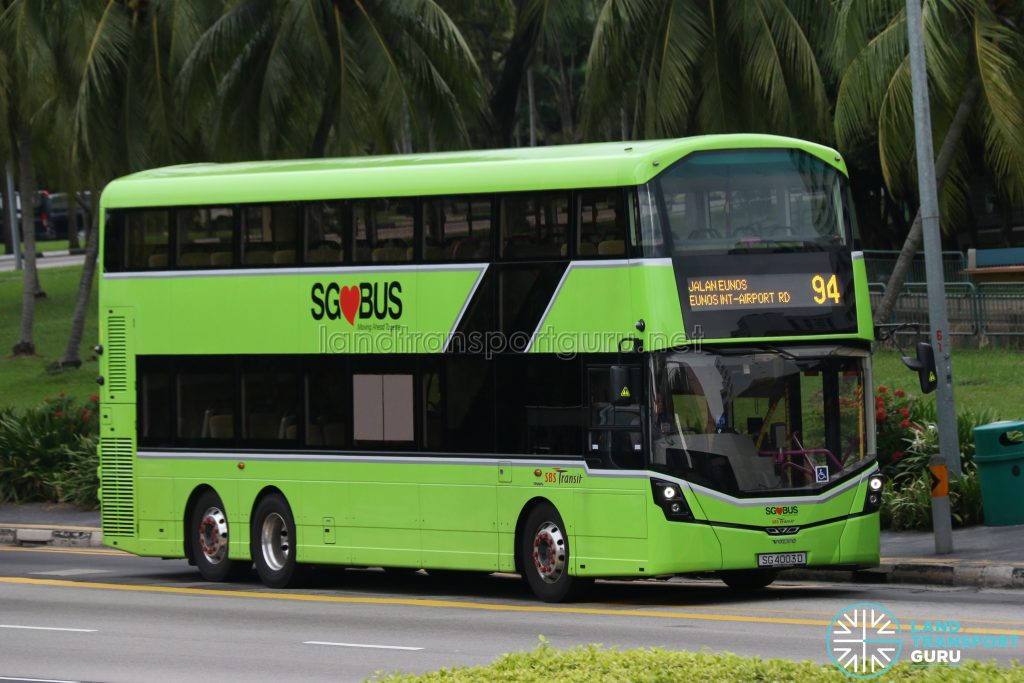 Service 94 - SBS Transit Volvo B8L (SG4003D)