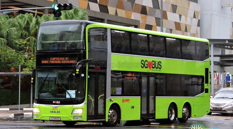 Express 17 - SMRT Buses MAN A95 (SG5814Z)