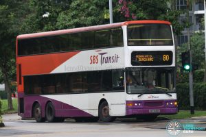 Service 80 - SBS Transit Dennis Trident (SBS9685R)