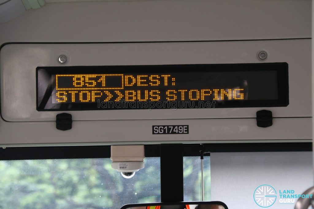 "BUS STOPING" on MAN A22 Euro 6