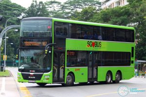 Service 167 - SMRT Buses MAN A95 (SG5757E)