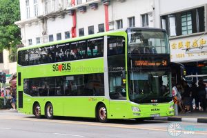 Bus 54 - SBS Transit MAN A95 (SG5837H)