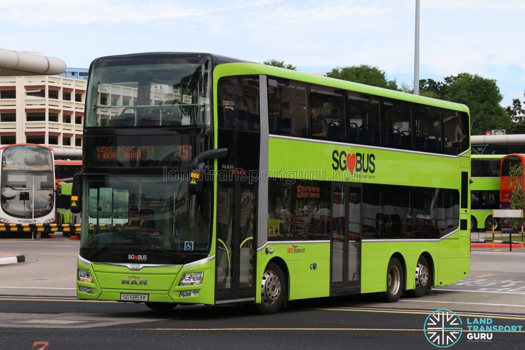 Service 151 - SBS Transit MAN A95 (SG5853K)