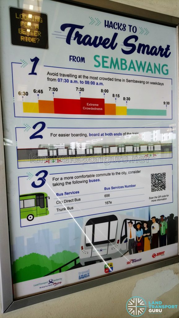 Hacks to Travel Smart Poster - Sembawang