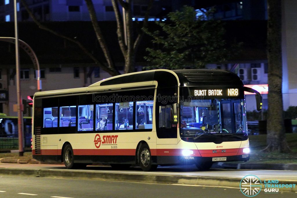 NightRider NR8 - SMRT Buses MAN A22 (SMB1309P)