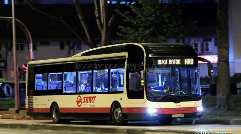 NightRider NR8 - SMRT Buses MAN A22 (SMB1309P)