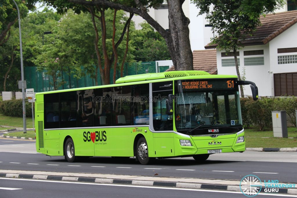 Service 151 - SBS Transit MAN A22 (SG1766E)