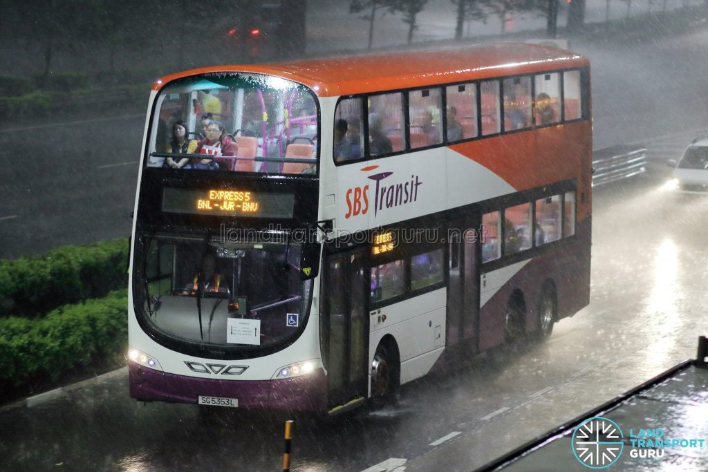 Express 5 - SBS Transit Volvo B9TL Wright (SG5353L)