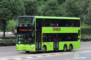 Service 963 - SMRT Buses MAN A95 (SG5783D)
