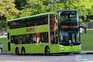 Express Bus 518 - Go-Ahead MAN Lion's City DD A95 (SG5919E)