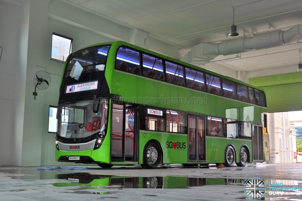 ADL E500 3-Door Concept Bus - Front