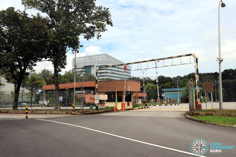 Ayer Rajah Bus Park – Entrance along Ayer Rajah Crescent | Land ...