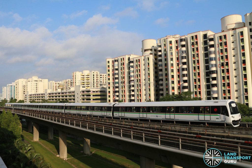 C151C Train Set 701/702 at Sembawang