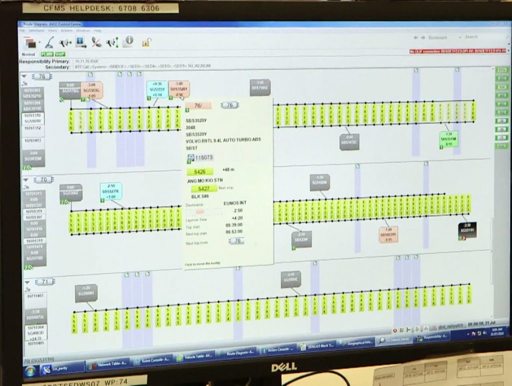 Trapeze Common Fleet Management System - Bus Operations Control Centre Interface (On The Red Dot - BUS-tling 1)