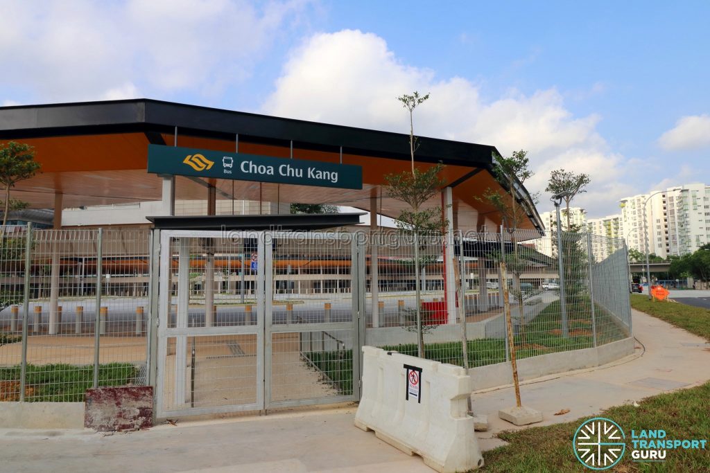 Choa Chu Kang Temporary Bus Interchange - Pedestrian Entrance