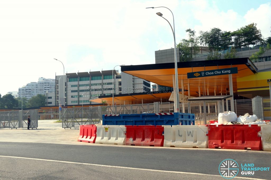Choa Chu Kang Temporary Bus Interchange - Vehicle Egress