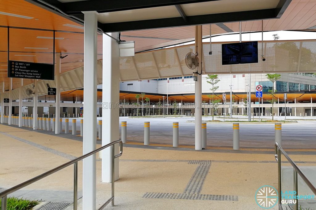 Choa Chu Kang Temporary Bus Interchange - Alighting Berth