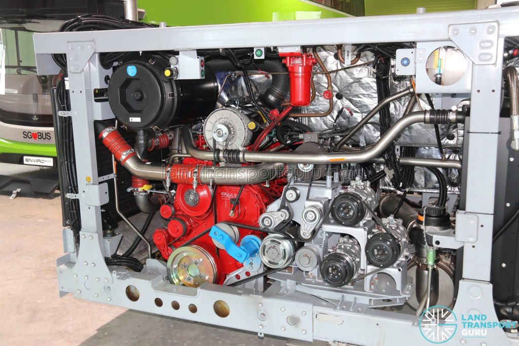 ADL Enviro500 (Euro 6) Chassis - Engine Bay