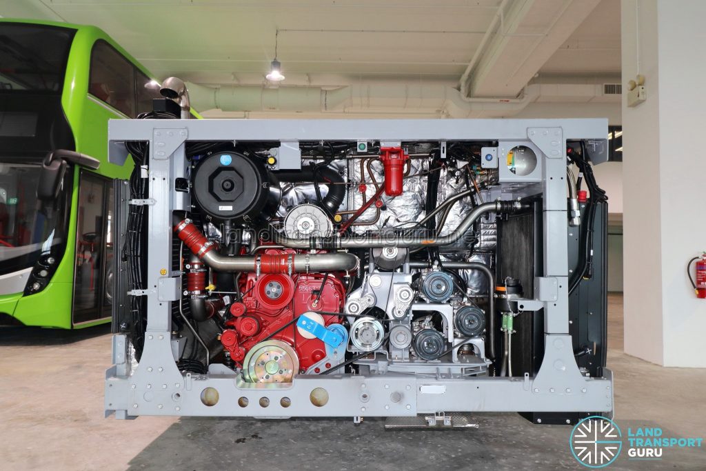 ADL Enviro500 (Euro 6) Chassis - Engine Compartment