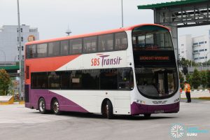 UPDEP - Jurong East Shuttle: SBS Transit Volvo B9TL Wright (SBS3164S)