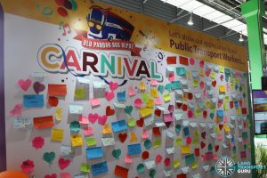 Ulu Pandan Bus Depot Carnival - Appreciation Board