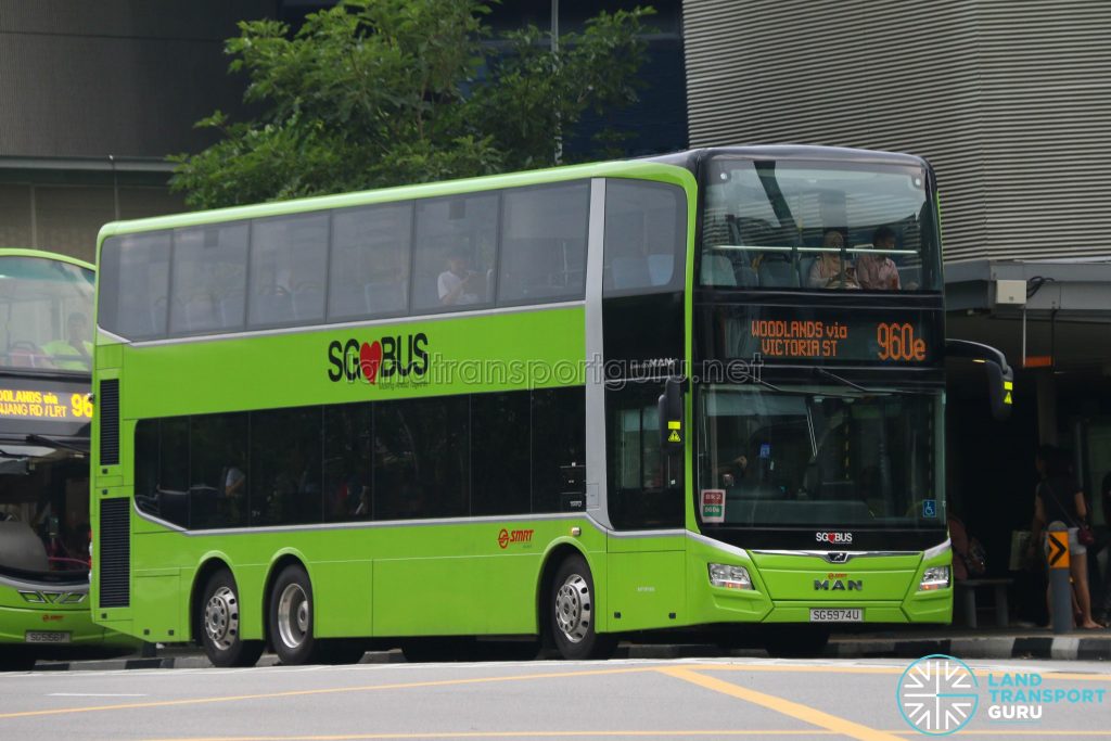 Express Bus 960e - SMRT Buses MAN A95 Euro 6 (SG5974U)