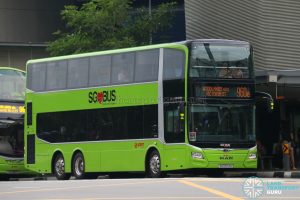 Express Bus 960e - SMRT Buses MAN A95 Euro 6 (SG5974U)