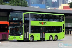 Service 121 - SBS Transit MAN A95 Euro 6 (SG6002T)