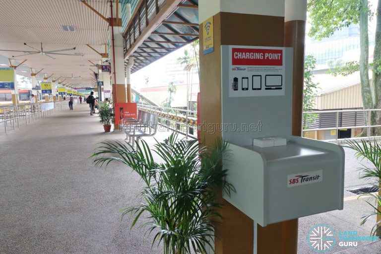 Phone Charging Point HarbourFront Land Transport Guru