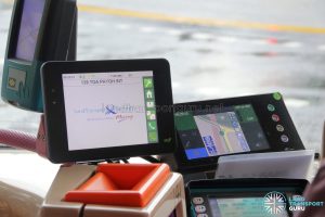 INIT Assistive Passenger Information System - Driver Display Unit