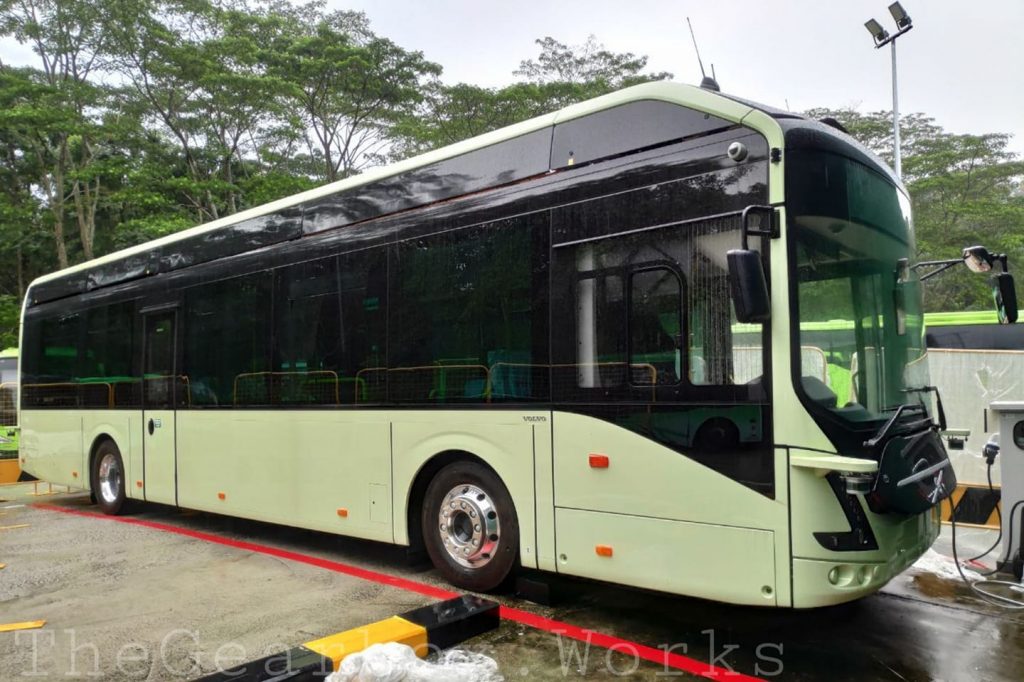 Volvo 7900 Electric in Singapore. Photo: Syabiel Ahamed