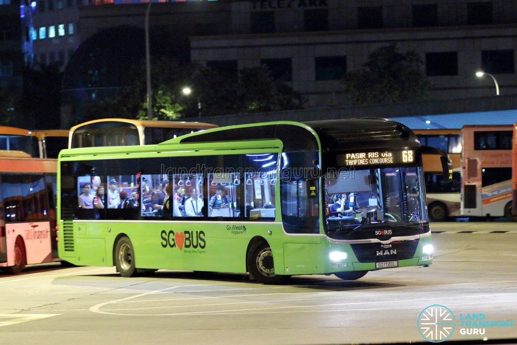 Bus 68: Go-Ahead MAN A22 (SG1720L)