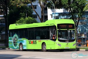 Bus 920 - SMRT Buses Volvo B5LH (SG3009U)