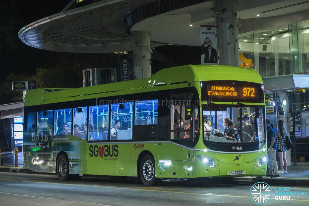 Bus 972 - SMRT Buses Volvo B5LH (SG3010P)