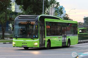 Bus 812T - SBS Transit MAN A22 (SMB3130Z)