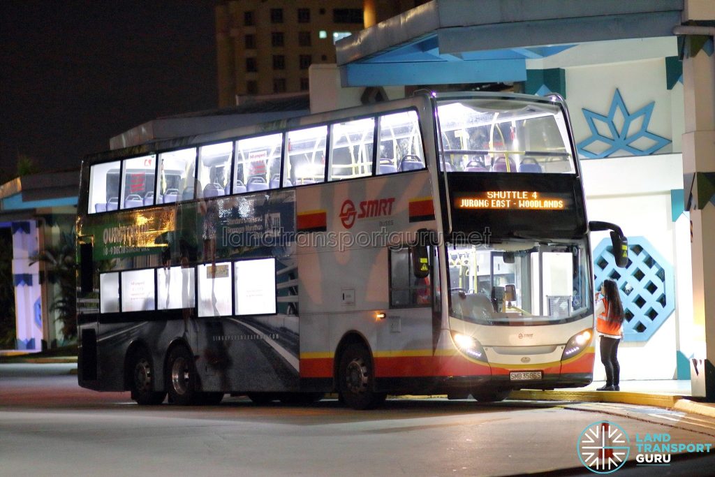 Shuttle 4 - SMRT Buses Alexander Dennis Enviro500 (SMB3586S)