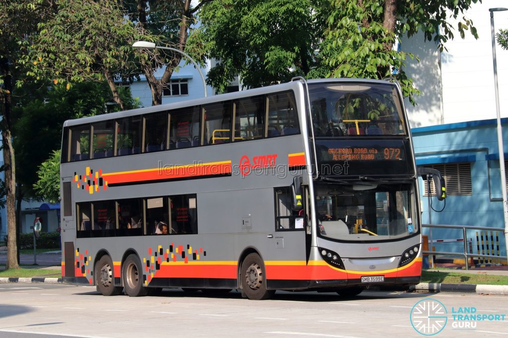 Bus 972 - SMRT Buses Alexander Dennis Enviro500 (SMB3599E)