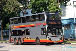 Bus 972 - SMRT Buses Alexander Dennis Enviro500 (SMB3599E)