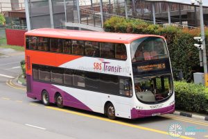 On-Demand Public Bus (Joo Koon) JK-3 - SBS Transit Volvo B9TL Wright (SBS3806Z)