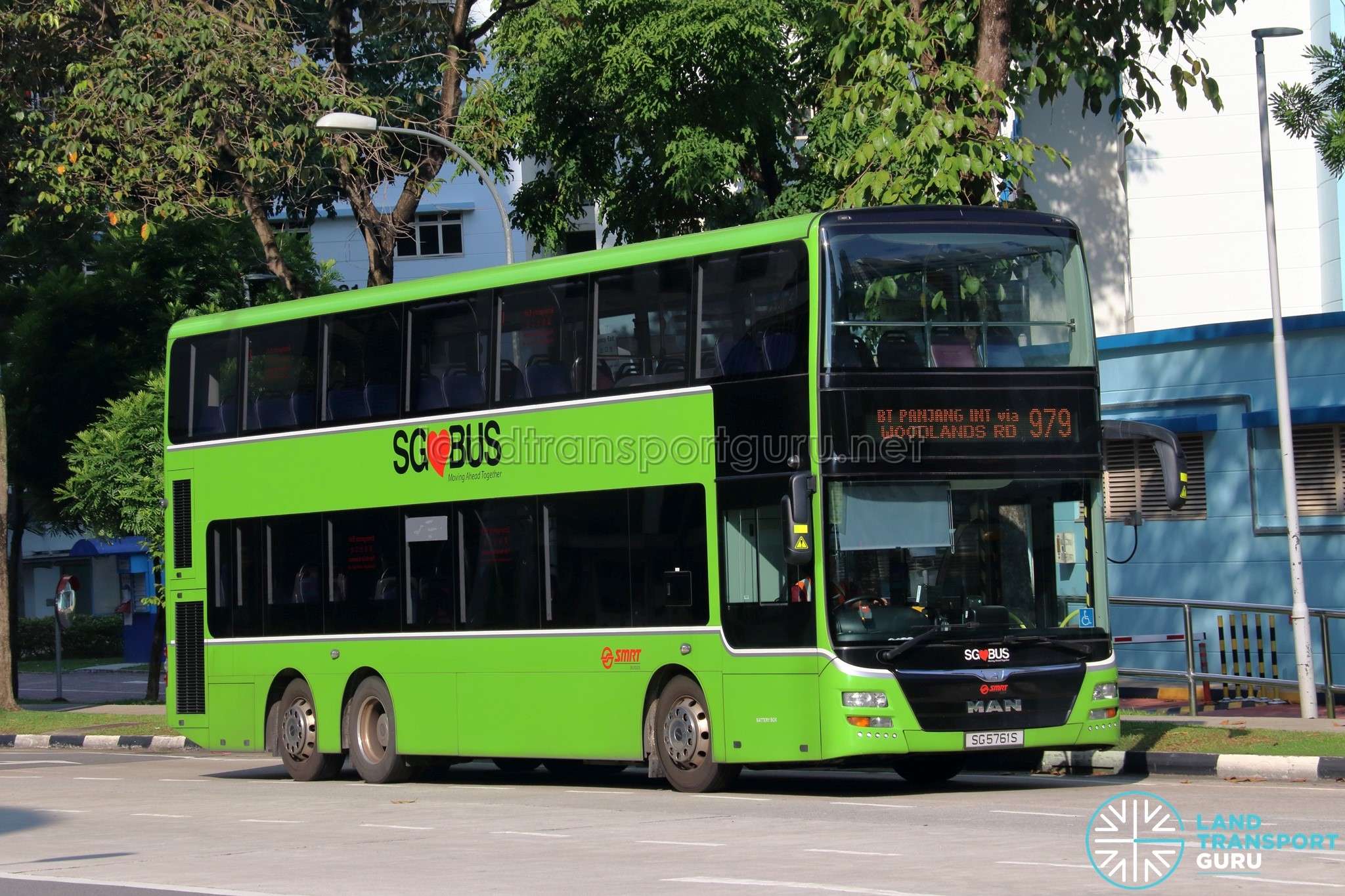 Bus 979 - SMRT Buses MAN A95 (SG5761S)