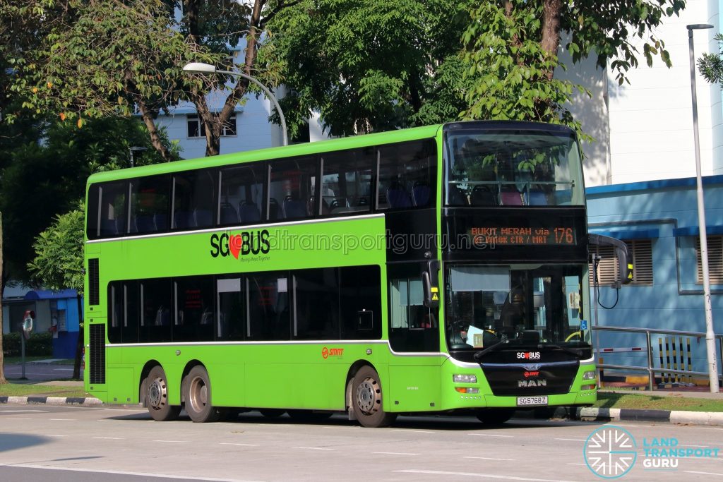 Bus 176 - SMRT Buses MAN A95 (SG5768Z)