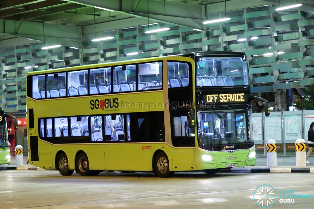 Off Service - SMRT Buses MAN A95 Euro 6 (SG5946B)